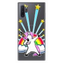 Funda Gel Transparente para Samsung Galaxy Note10+ diseño Unicornio Dibujos