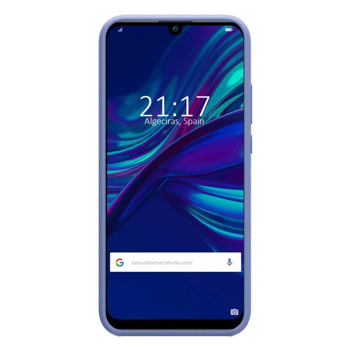 Funda Silicona Líquida Ultra Suave para Huawei P Smart 2019 / Honor 10 Lite color Azul Celeste