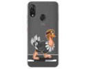Funda Gel Transparente para Zte Blade V10 vita / Orange Neva Play diseño Avestruz Dibujos