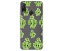 Funda Gel Transparente para Zte Blade V10 vita / Orange Neva Play diseño Cactus Dibujos