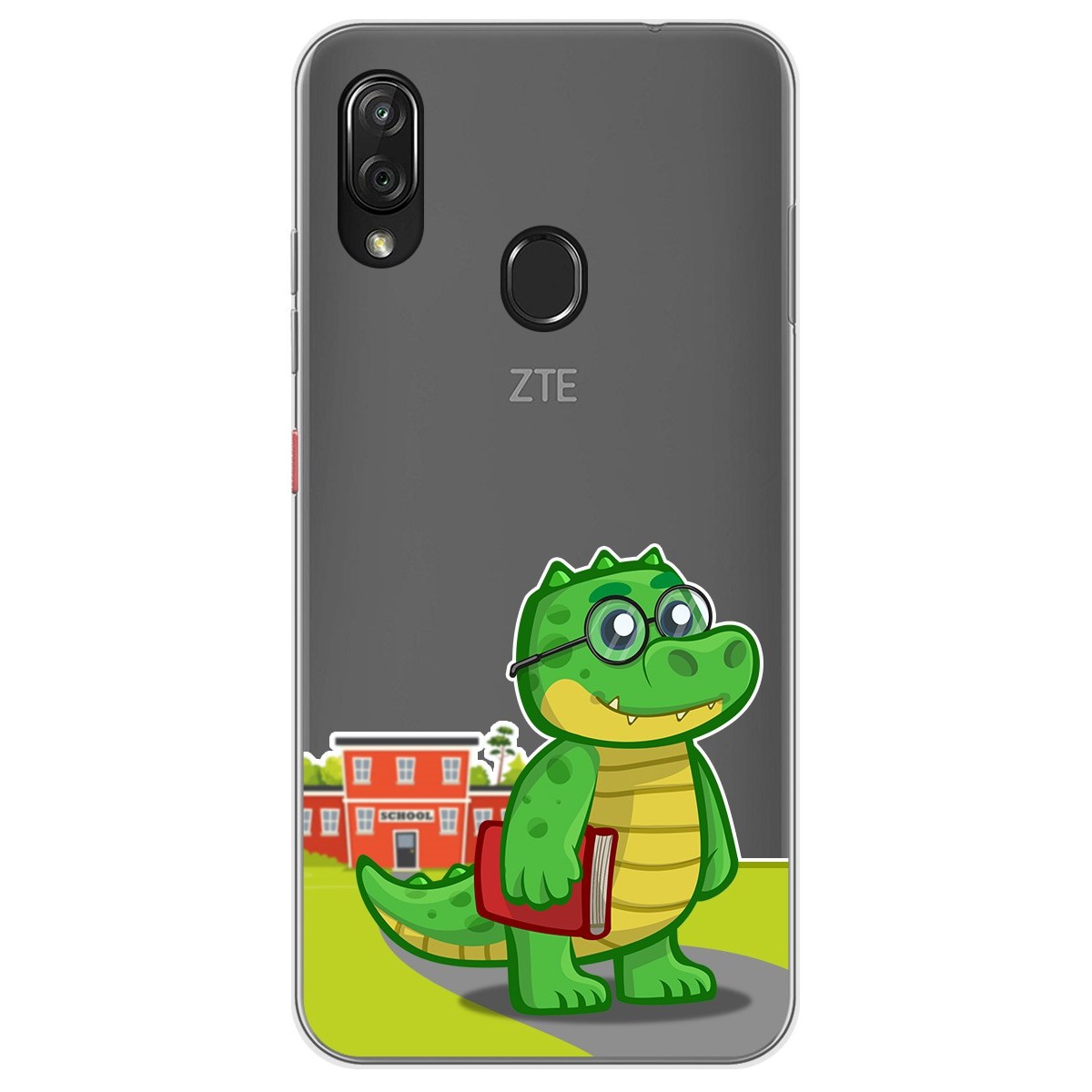 Funda Gel Transparente para Zte Blade V10 vita / Orange Neva Play diseño Coco Dibujos