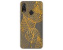 Funda Gel Transparente para Zte Blade V10 vita / Orange Neva Play diseño Hojas Dibujos