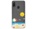 Funda Gel Transparente para Zte Blade V10 vita / Orange Neva Play diseño Playa Dibujos