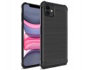 Funda Gel Tpu Anti-Shock Carbon Negra para Iphone 11 (6.1)
