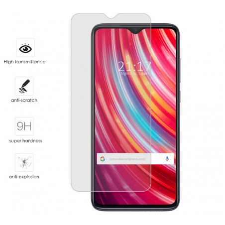 Protector Cristal Templado para Xiaomi Redmi Note 8 Pro Vidrio