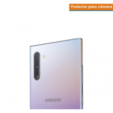 Protector Cristal Templado Cámara Trasera para Samsung Galaxy Note10 Vidrio