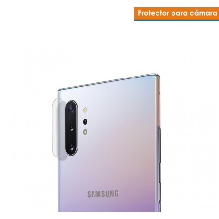 Protector Cristal Templado Cámara Trasera para Samsung Galaxy Note10+ Vidrio