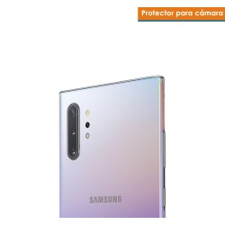 Protector Cristal Templado Cámara Trasera para Samsung Galaxy Note10+ Vidrio 2