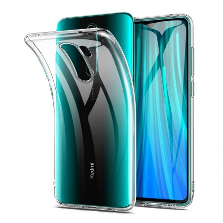 Funda Gel Tpu Fina Ultra-Thin 0,5mm Transparente para Xiaomi Redmi Note 8 Pro