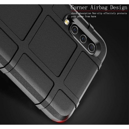 Funda Armor Rugged Shield Antigolpes para Samsung Galaxy A70 color Negra