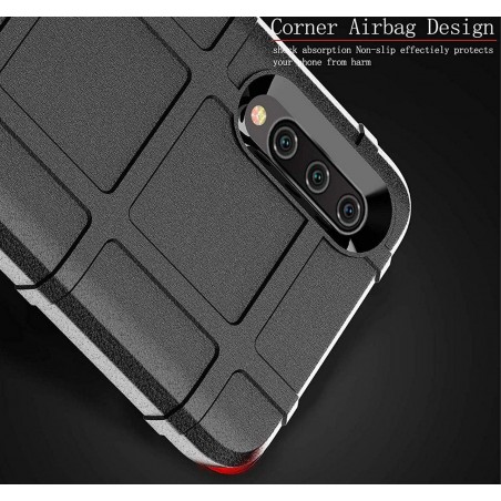 Funda Armor Rugged Shield Antigolpes para Xiaomi Mi A3 color Negra