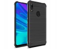 Funda Gel Tpu Anti-Shock Carbon Negra para Huawei P Smart Z