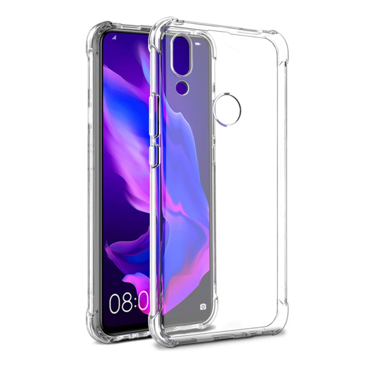 Funda Gel Tpu Anti-Shock Transparente para Huawei P Smart Z
