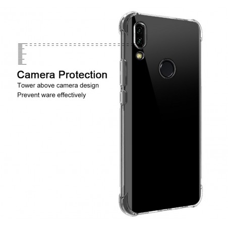 Funda Gel Tpu Anti-Shock Transparente para Huawei P Smart Z