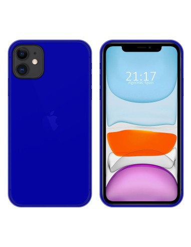 Funda Gel Tpu para Iphone 11 (6.1) Color Azul