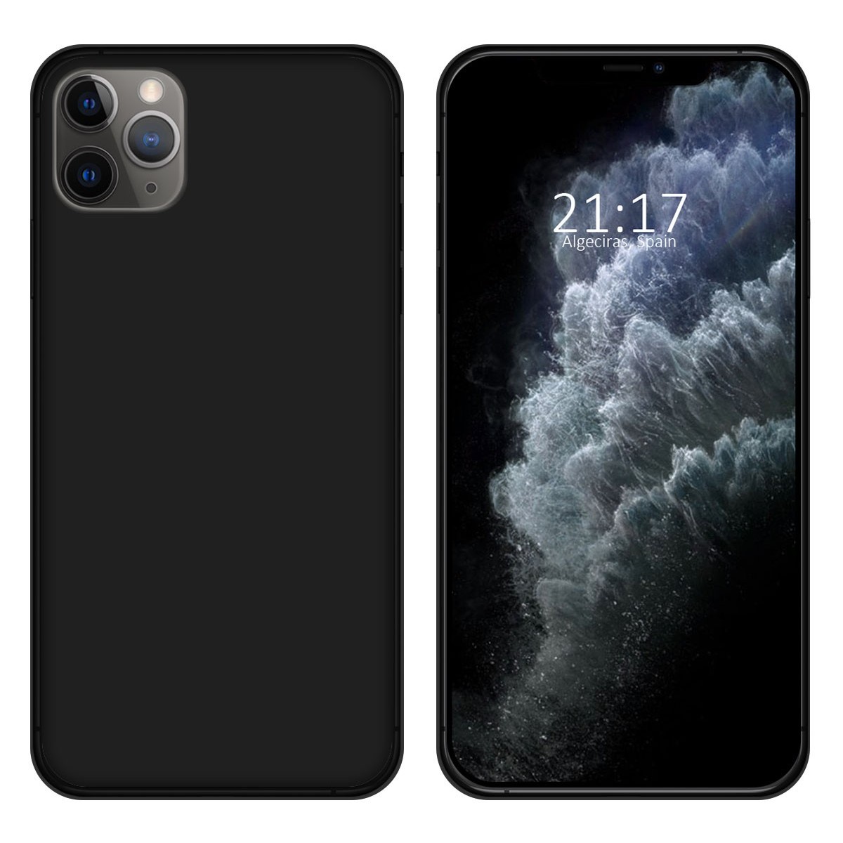Funda Gel Tpu para Iphone 11 Pro (5.8) Color Negra