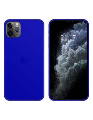 Funda Gel Tpu para Iphone 11 Pro Max (6.5) Color Azul