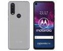 Funda Gel Tpu para Motorola One Action Color Transparente