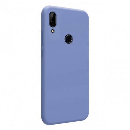 Funda Silicona Líquida Ultra Suave para Huawei P Smart Z color Azul Celeste