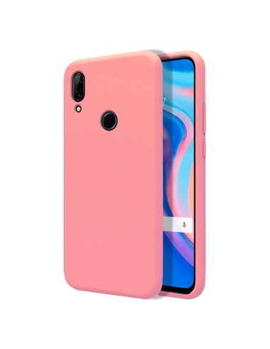 Funda Silicona Líquida Ultra Suave para Huawei P Smart Z color Rosa