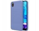 Funda Silicona Líquida Ultra Suave para Huawei Y5 2019 color Azul Celeste