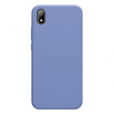 Funda Silicona Líquida Ultra Suave para Huawei Y5 2019 color Azul Celeste