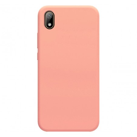 Funda Silicona Líquida Ultra Suave para Huawei Y5 2019 color Rosa