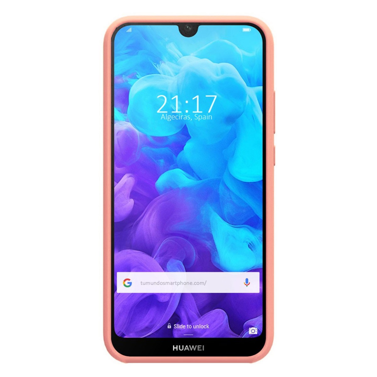 Funda Silicona Líquida Ultra Suave para Huawei Y5 2019 color Rosa