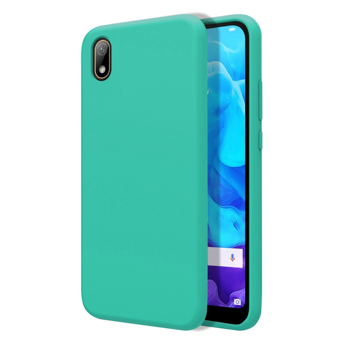 Funda Silicona Líquida Ultra Suave para Huawei Y5 2019 color Verde