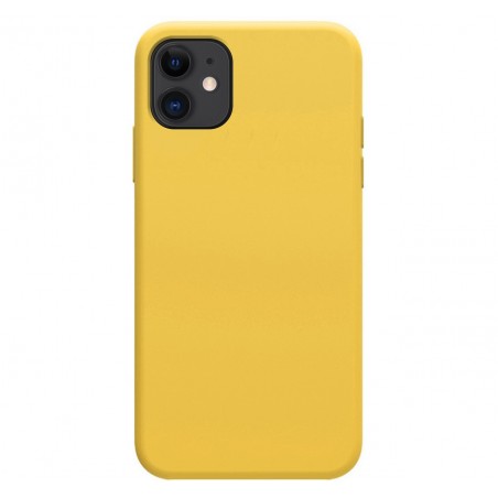 Funda Silicona Líquida Ultra Suave para Iphone 11 (6.1) color Amarilla