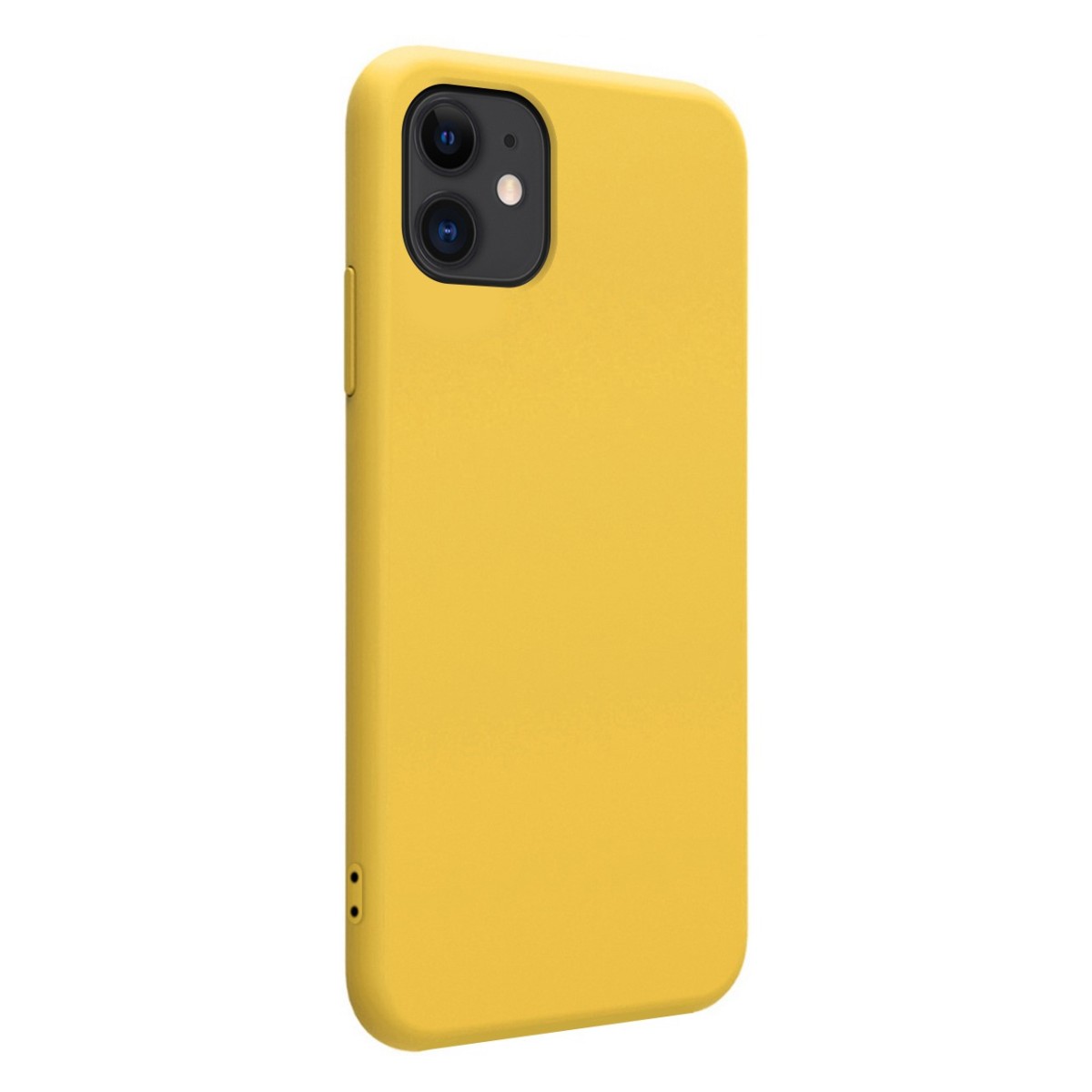 Funda Silicona Líquida Ultra Suave para Iphone 11 (6.1) color Amarilla