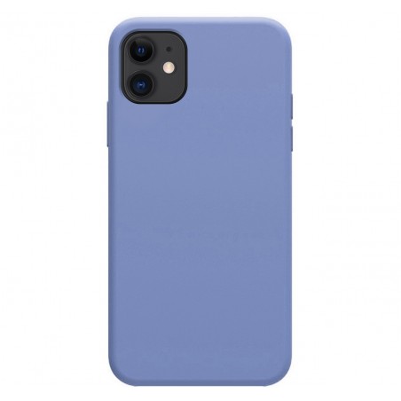 Funda Silicona Líquida Ultra Suave para Iphone 11 (6.1) color Azul Celeste