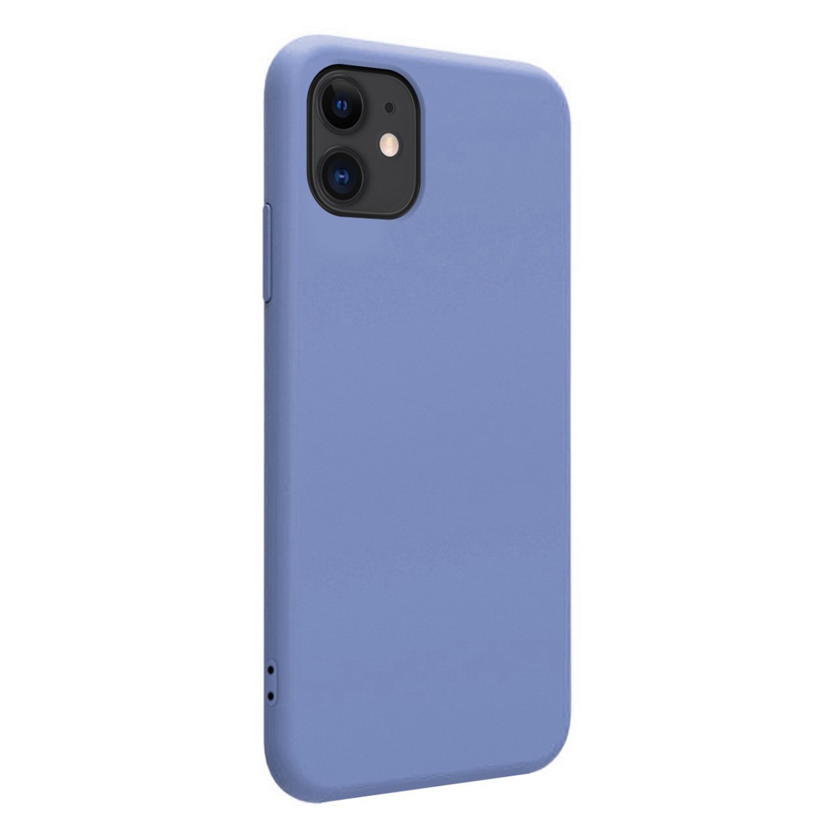 Funda Silicona Líquida Ultra Suave para Iphone 11 (6.1) color Azul Celeste