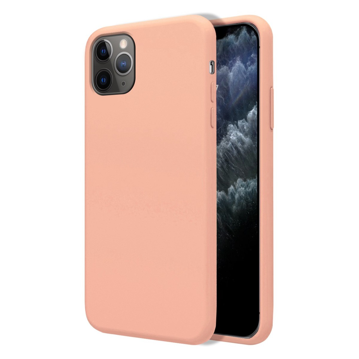 Funda Silicona Líquida Ultra Suave para Iphone 11 (6.1) color Rosa