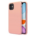 Funda Silicona Líquida Ultra Suave para Iphone 11 Pro (5.8) color Rosa