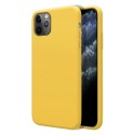 Funda Silicona Líquida Ultra Suave para Iphone 11 Pro Max (6.5) color Amarilla