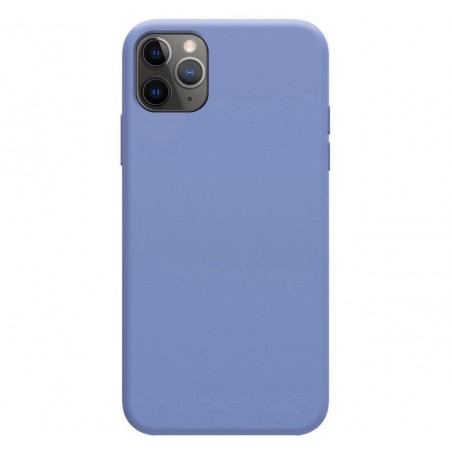 Funda Silicona Líquida Ultra Suave para Iphone 11 Pro Max (6.5) color Azul Celeste