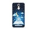 Funda Gel Tpu para Homtom H17 / H17 Pro Diseño Libro-Cuentos Dibujos