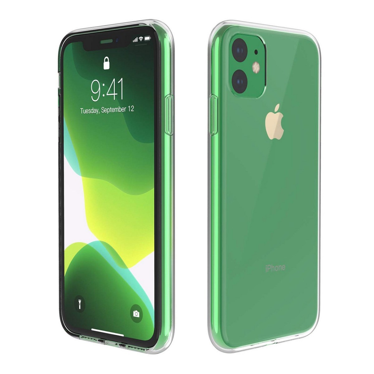 Funda Gel Tpu Fina Ultra-Thin 0,5mm Transparente para Iphone 11 (6.1)