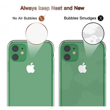 Funda Gel Tpu Fina Ultra-Thin 0,5mm Transparente para Iphone 11 (6.1)