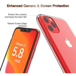 Funda Gel Tpu Fina Ultra-Thin 0,5mm Transparente para Iphone 11 Pro (5.8) 2