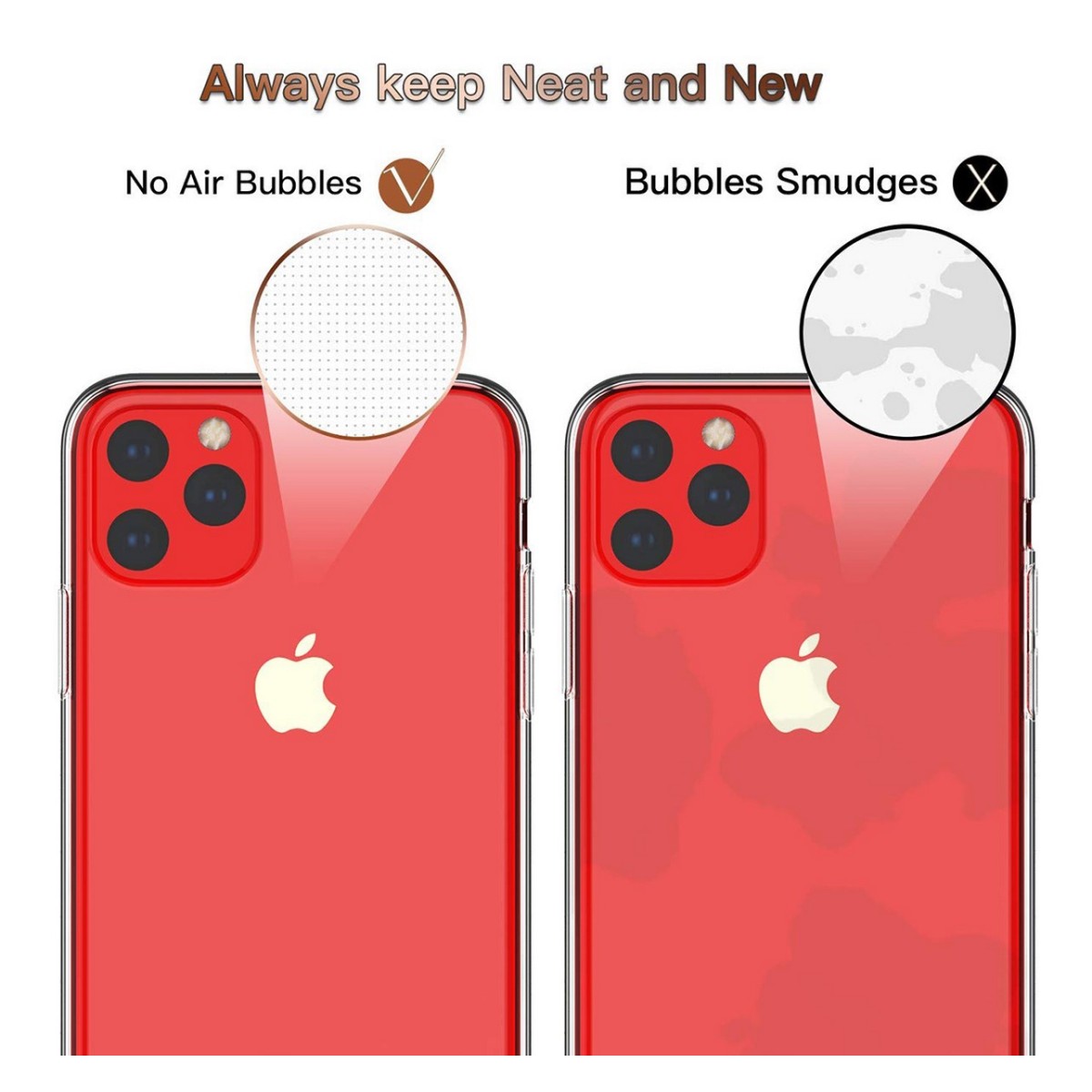 Funda Gel Tpu Fina Ultra-Thin 0,5mm Transparente para Iphone 11 Pro (5.8)