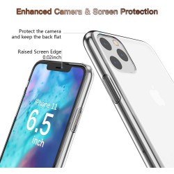 Funda Gel Tpu Fina Ultra-Thin 0,5mm Transparente para Iphone 11 Pro Max (6.5) 2