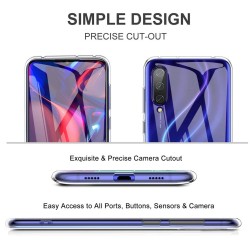 Funda Gel Tpu Fina Ultra-Thin 0,5mm Transparente para Xiaomi Mi 9 Lite 2