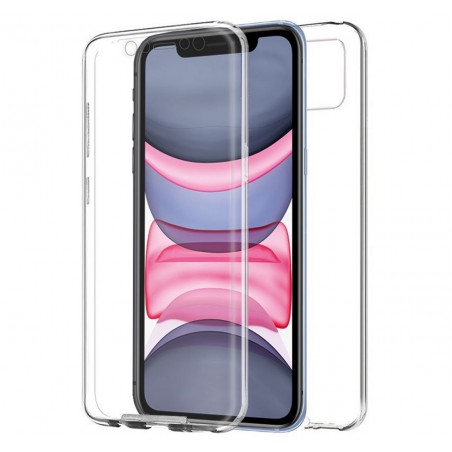 Funda Completa Transparente Pc + Tpu Full Body 360 para Iphone 11 (6.1)