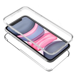 Funda Completa Transparente Pc + Tpu Full Body 360 para Iphone 11 (6.1) 2