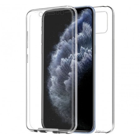 Funda Completa Transparente Pc + Tpu Full Body 360 para Iphone 11 Pro (5.8)
