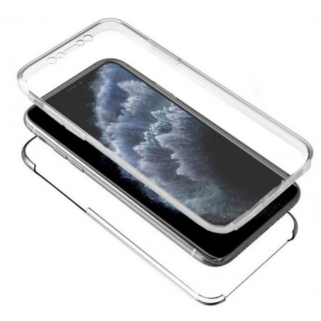Funda Completa Transparente Pc + Tpu Full Body 360 para Iphone 11 Pro (5.8)