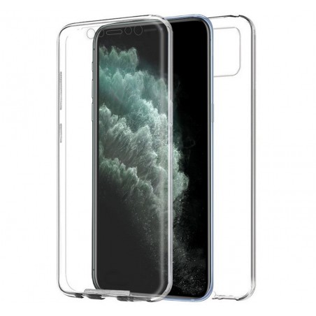 Funda Completa Transparente Pc + Tpu Full Body 360 para Iphone 11 Pro Max (6.5)