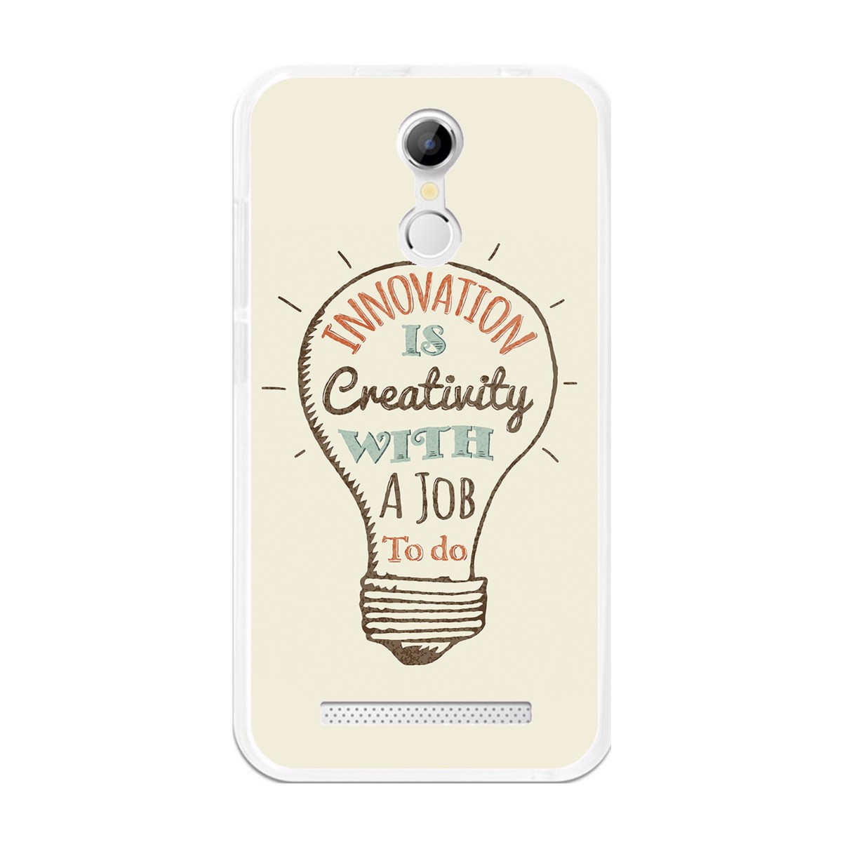 Funda Gel Tpu para Homtom H17 / H17 Pro Diseño Creativity Dibujos
